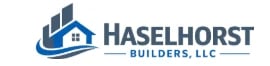 Haselhorst Builders LLC logo with house and building graphics